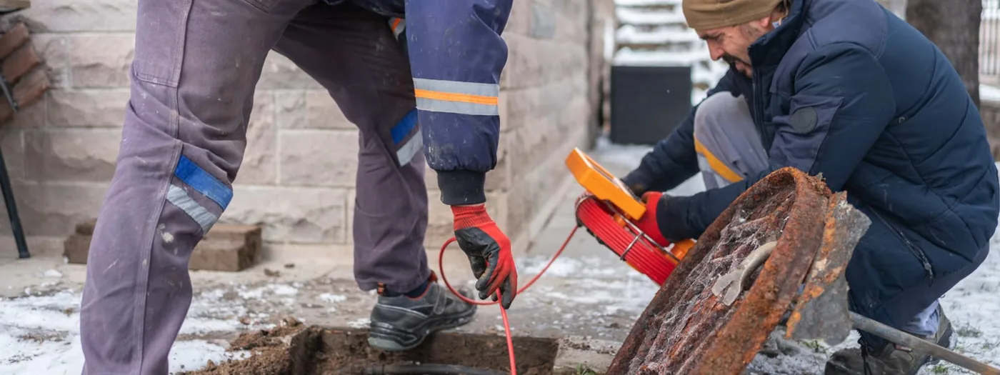 High-pressure water jetting tool used in residential line service