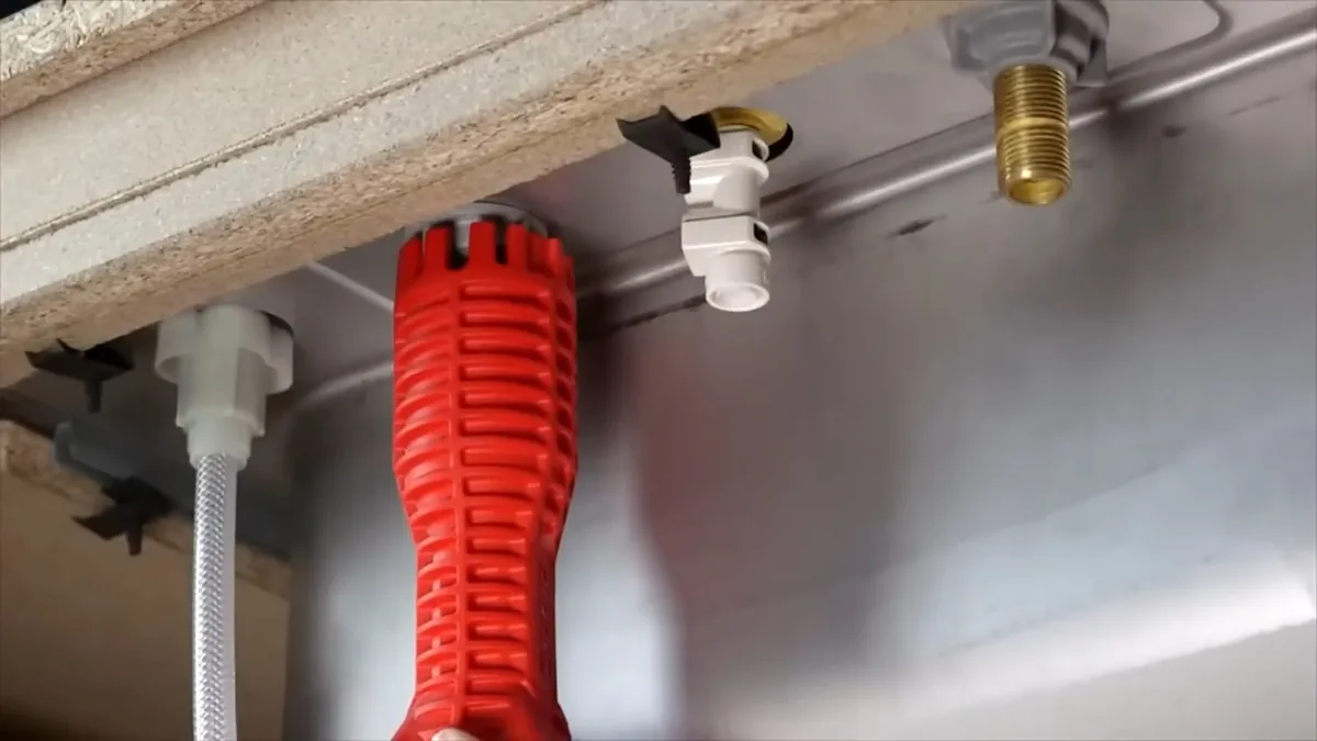 Plumber thawing an exposed pipe during a Sierra Vista Southeast cold snap